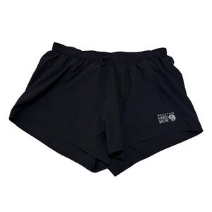 Mountain Hardware Women's Lined Athletic Shorts Black Size Small 28 x 3